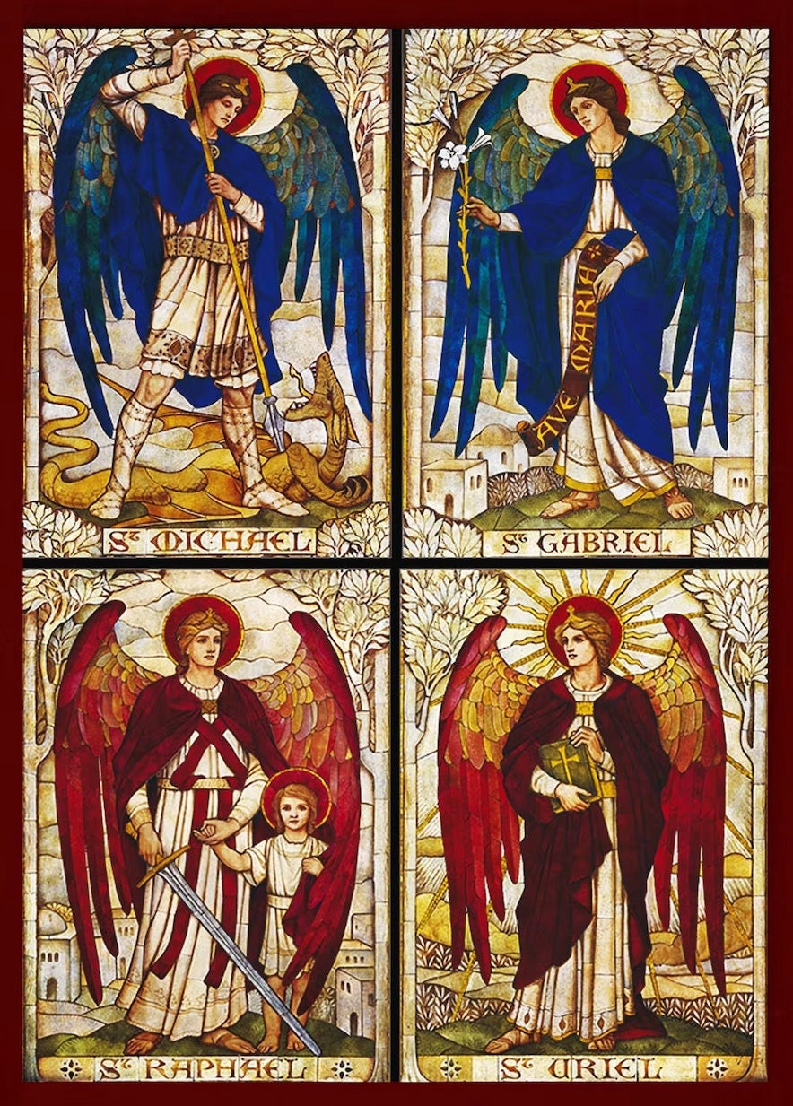 大天使ミカエル、ガブリエル、ラファエル、ウリエル - 手作りの正教会