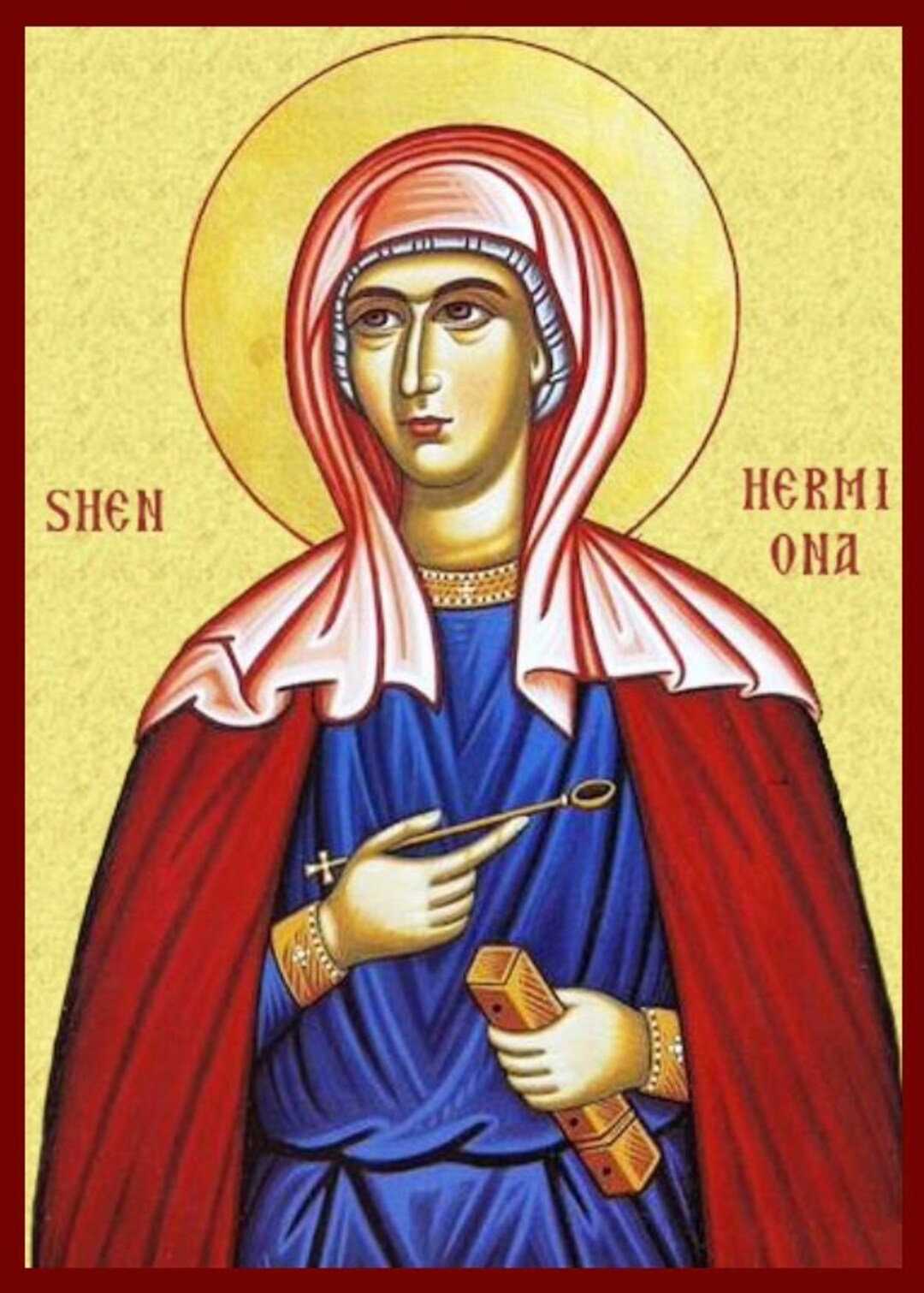 Saint Hermione Shën Hermiona Orthodox Catholic Christian Etsy