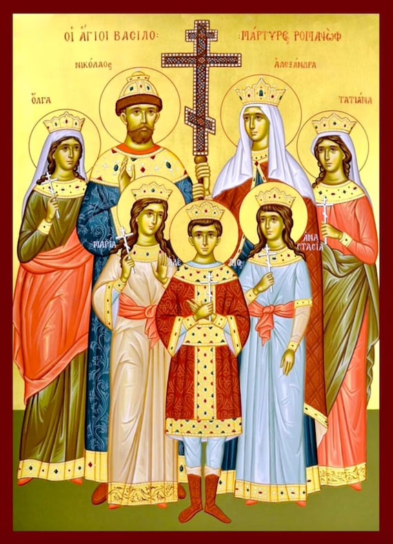 Tsar Nicholas II of Russia and Family- Romanov - Канонизация