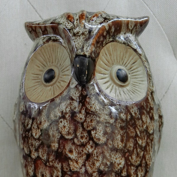 Elegant Expressions Ceramic Owl Vase/Planter