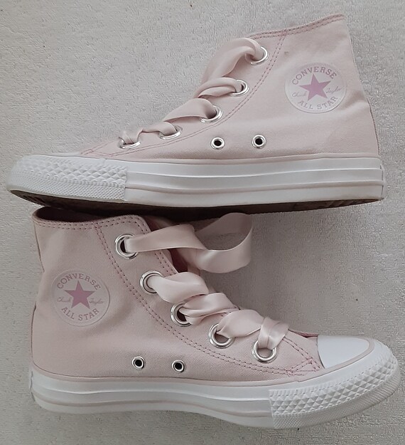 Buy CONVERSE Pink/white ALL STAR Chuck Taylor Women 5 With Pink Online in India - Etsy