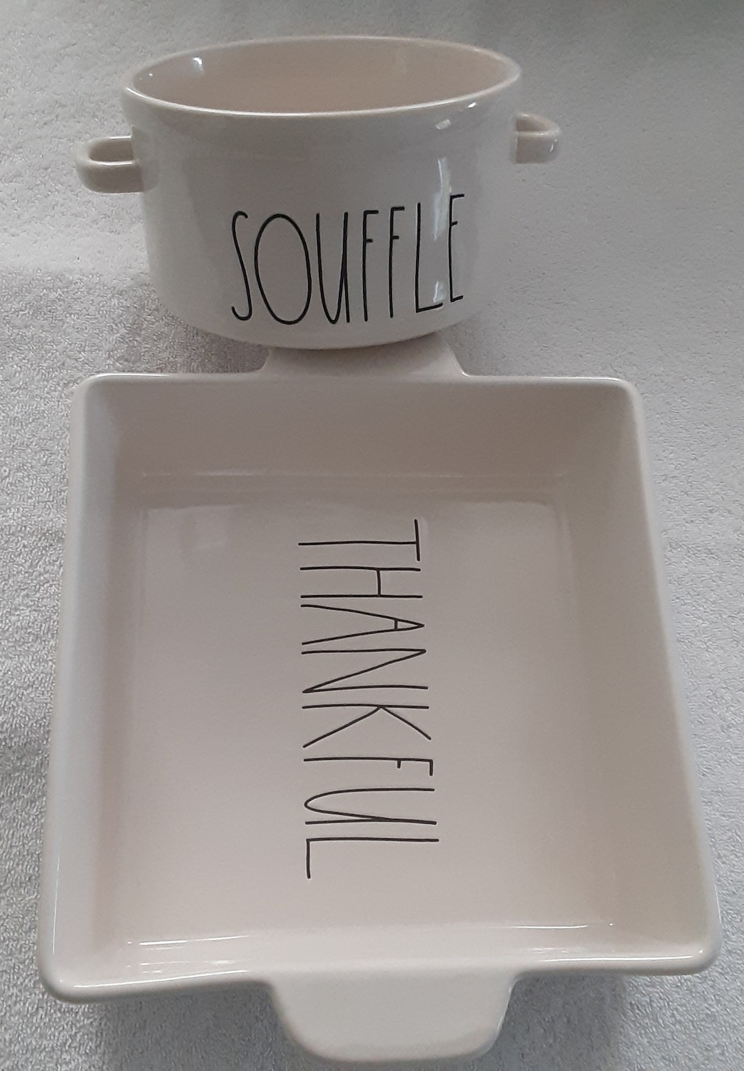 Rae Dunn Ceramic Artesian Collection by Magenta Souffle/thankful Baking