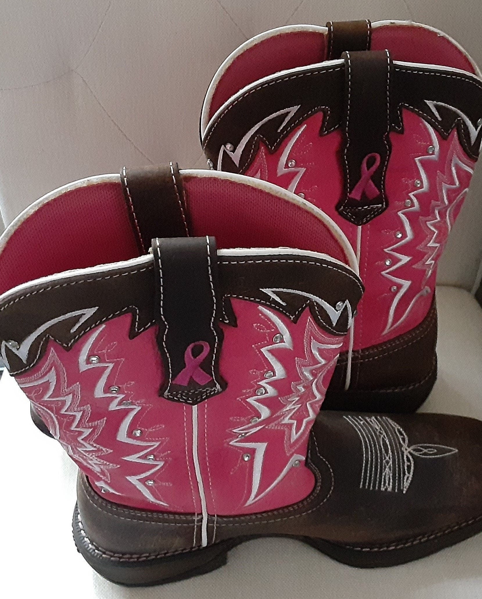 Durango Lady Rebel Pink Breast Cancer 