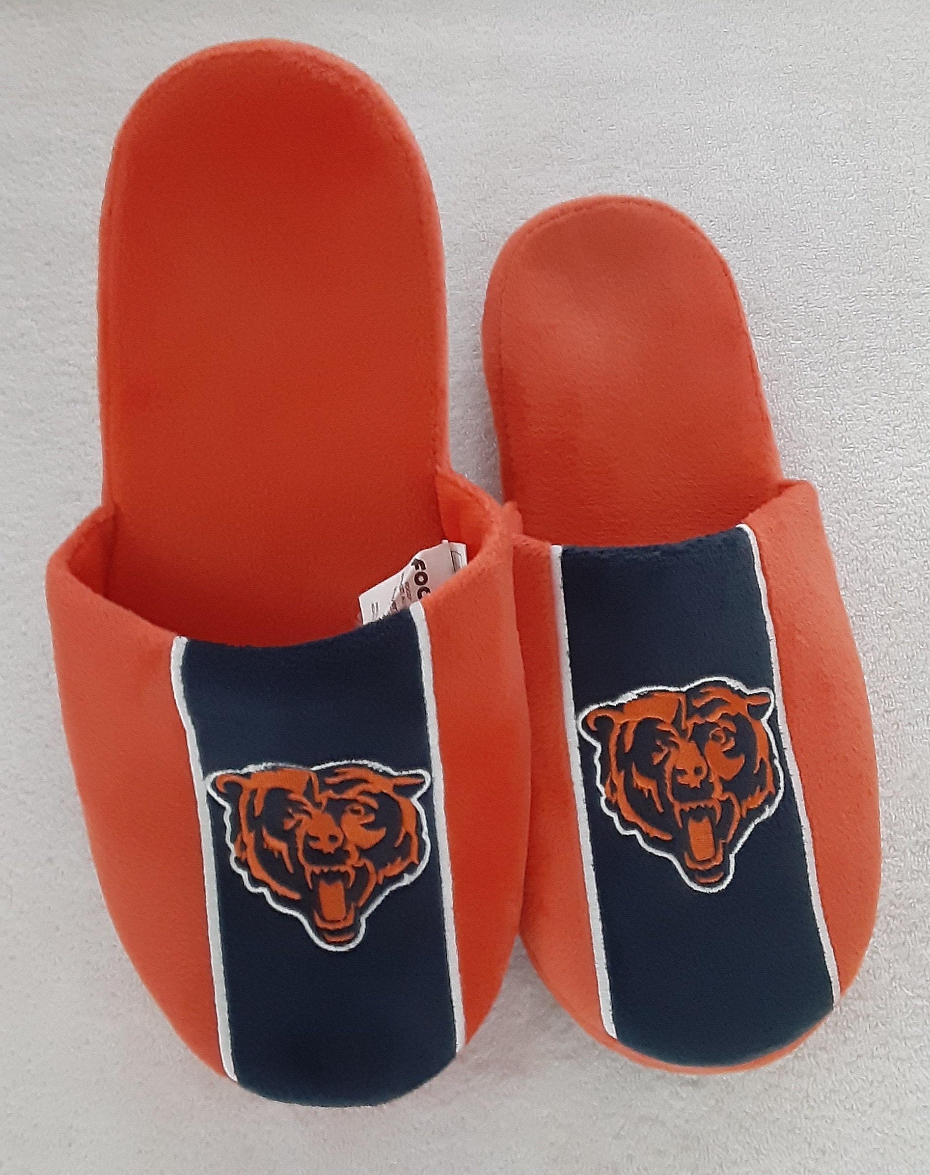 chicago bears slippers for men