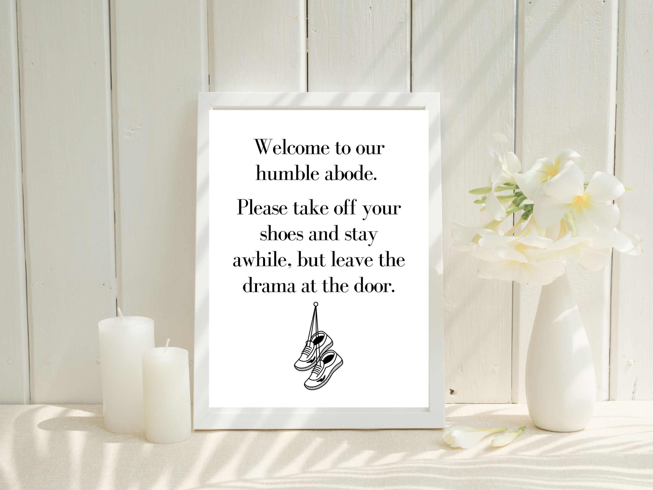 Airbnb Witty Signs Bundle of 6 Funny Airbnb Signs Sarcastic House Signs