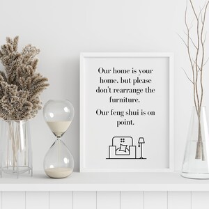 Airbnb Witty Signs Bundle of 6 | Funny Airbnb Signs | Sarcastic House ...