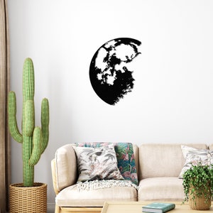 Moon Metal Wall Art Astrology Wall Decor Moon Sign Office Etsy Moon Metal Wall Art Astrology Wall Decor Moon Sign Office Etsy