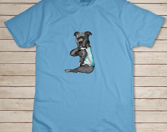 Pitbull Love Shirt - Etsy