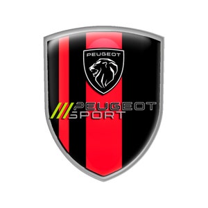 Peugeot Shield All Sizes Domed Emblem Silicone Sticker Car Interior, Phone,  Laptop, Glass, Mirror, Door, Iphone, Bumper, Case 