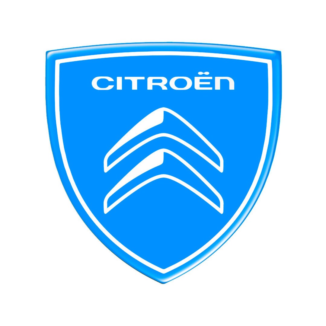Citroen Badge Silicone Emblem Sticker All SIZES Car 