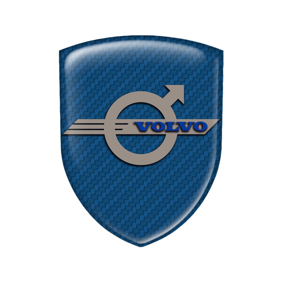 Volvo Badge Silicone Emblem Sticker All SIZES Car Interior, Phone