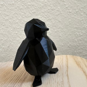 Pingüino de baja poli