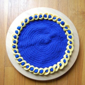 Blue and Yellow Placemat