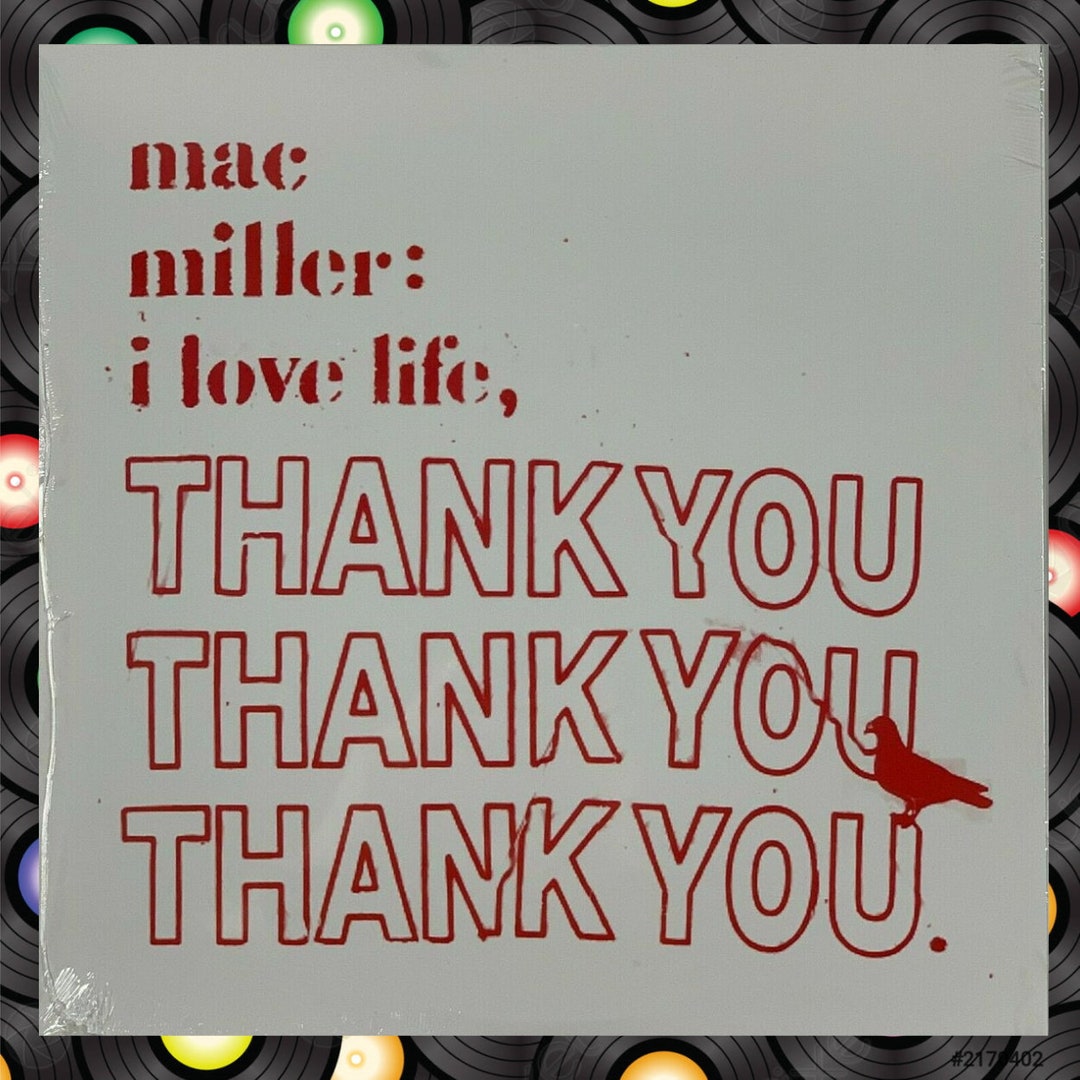 Mac Miller I Love Life Thank You 1LP Vinyl Black Record - Etsy