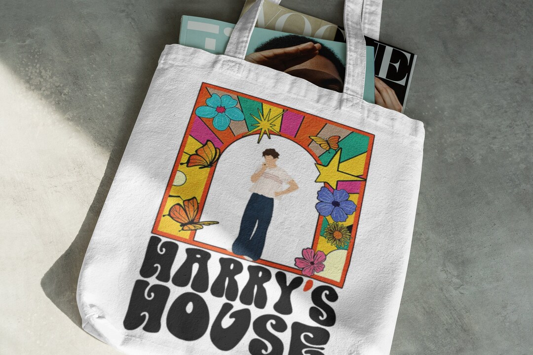 Harry's House Tote Bag, Harry Styles, Aesthetic Tote Bag, Tote Bag