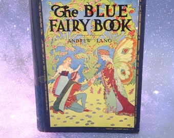 The Blue Fairy Book 1930 Original Hardcover First Edition by Andrew Lang