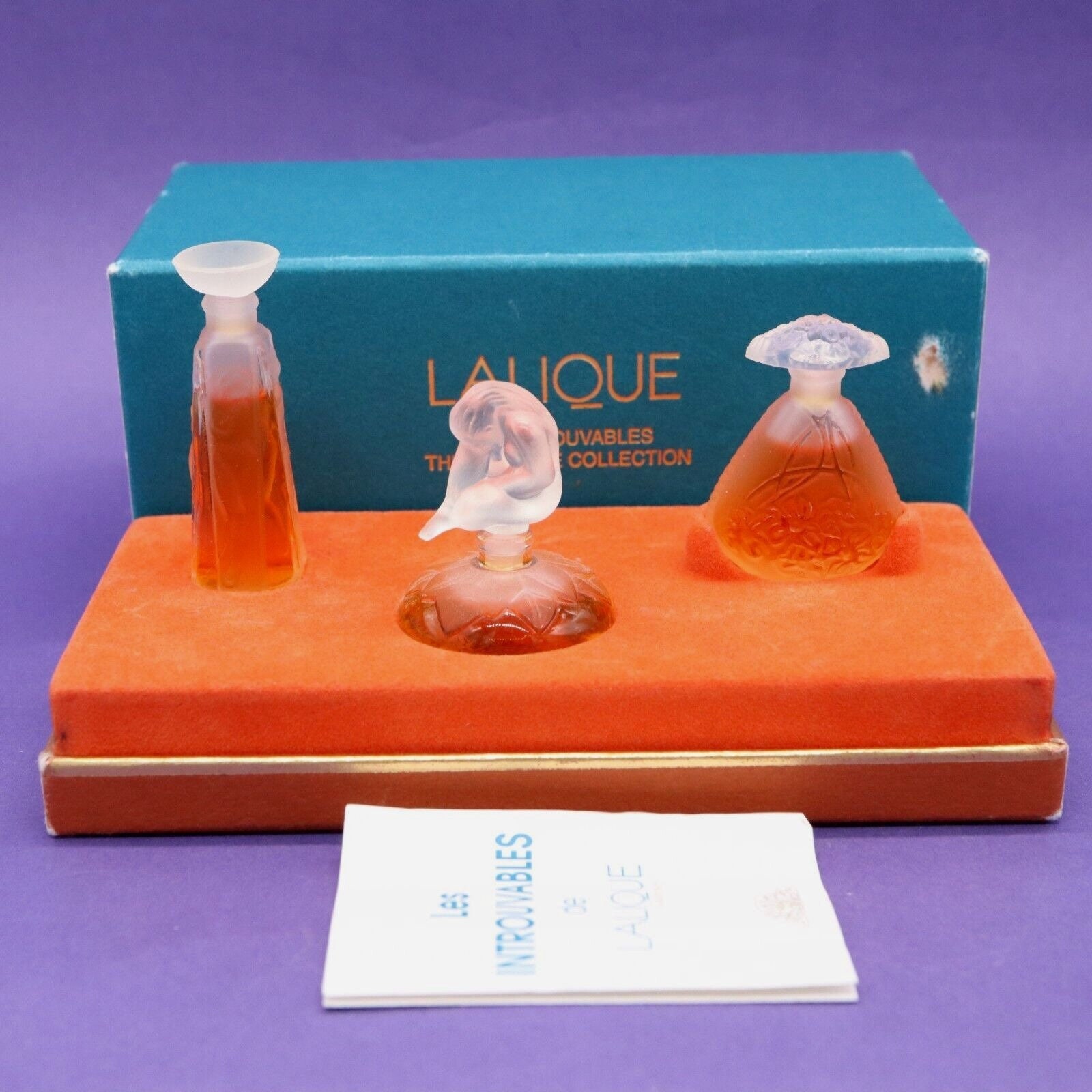 Lalique Les Introuvables the Ultimate Collection Perfume Set 1994 1995 1996 - Etsy Lalique Les Introuvables the Ultimate Collection Perfume Set 1994 1995 1996 - Etsy