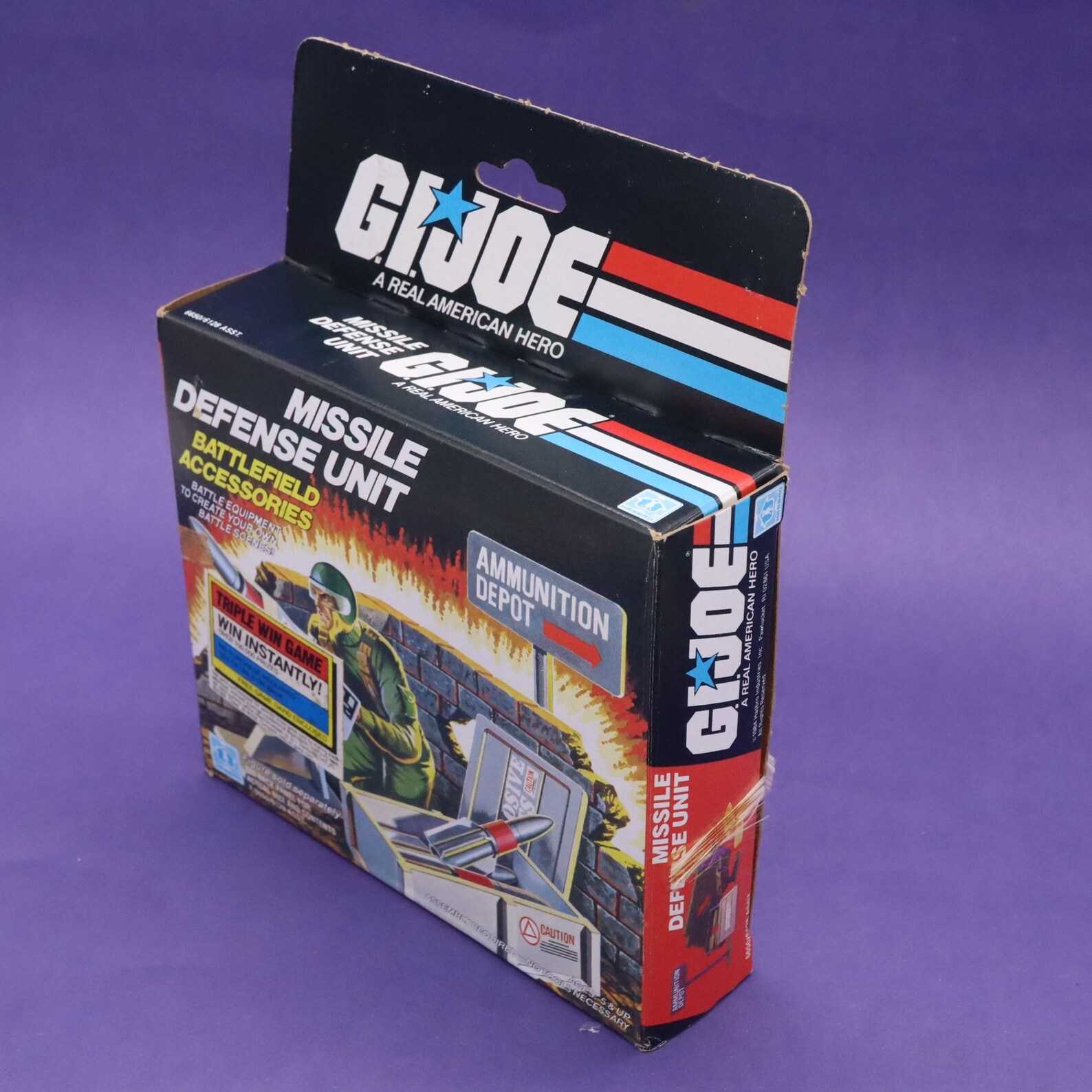 Gi joe missile defense unit contents sealed in open box vtg etsy