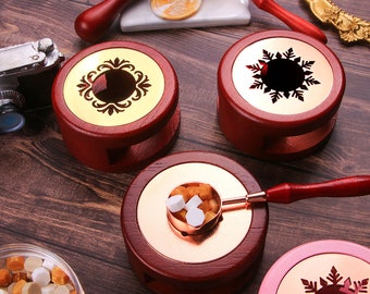 Diy Electric Adjustable Melter Tin Pot Sealing Wax Seal Furnance