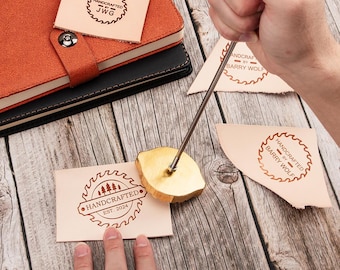 Custom Your Logo Leather Stamp, Leather Branding Iron Stamp Custom, Custom Leather Stamp Monogram, Leather Stamp, Stamp for Leather Logo