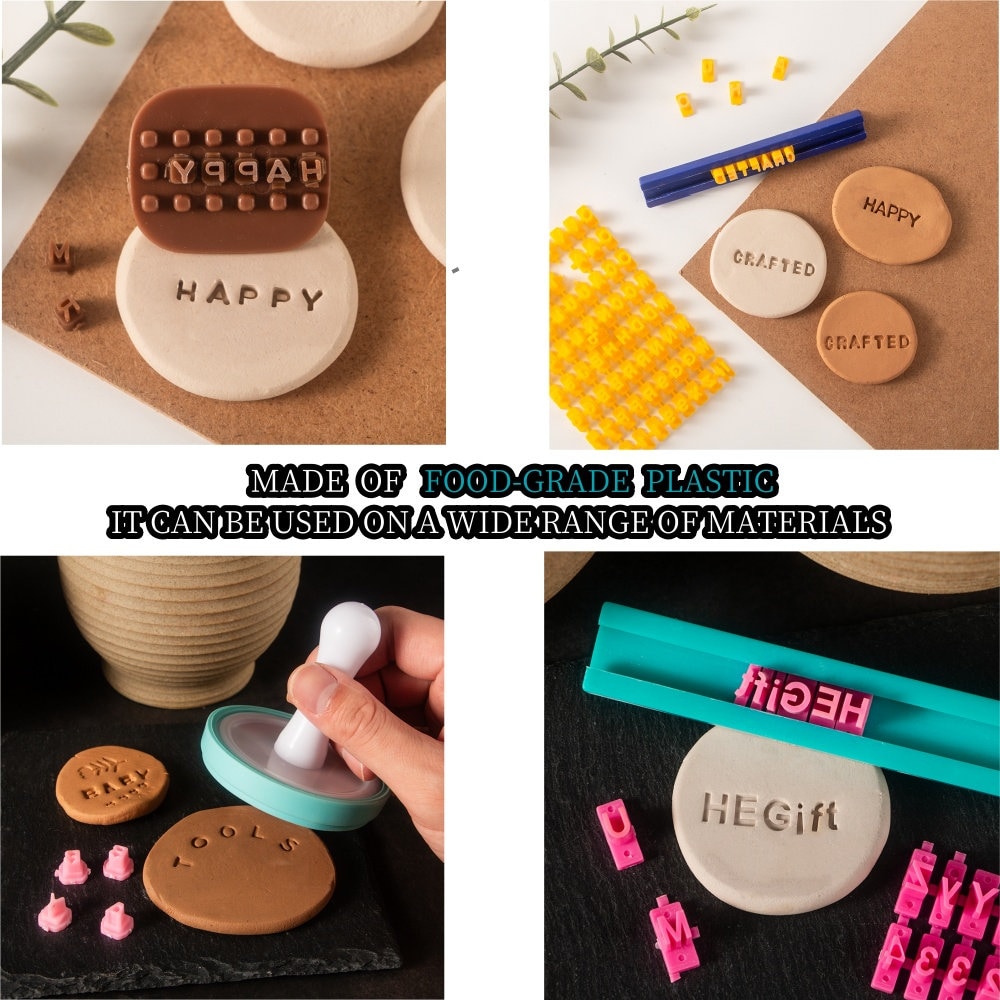 Mini Alphabet Clay Stamps, Soap Stamps, Alphabet Cookie Stamps, Number Chocolate Stamps, Cookie Numbers, Alphabet Stamps