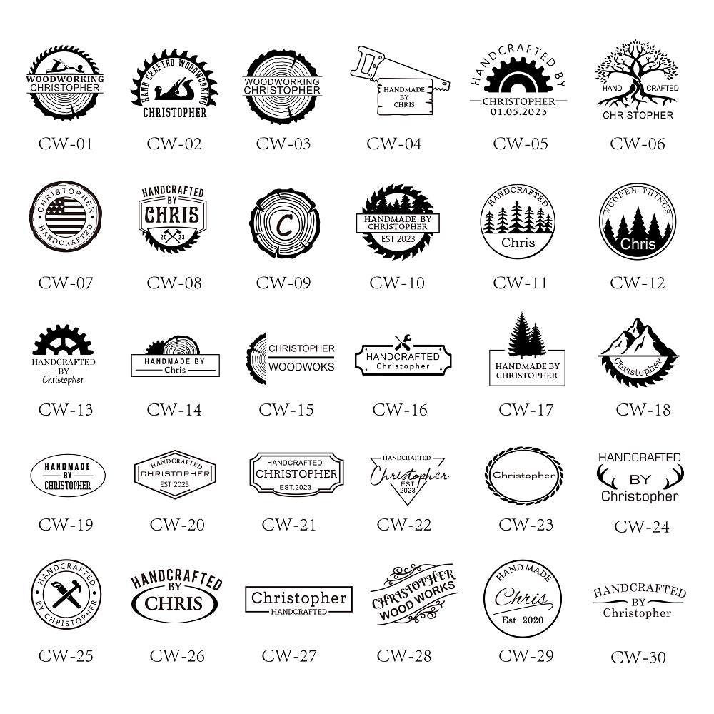 Custom Logo Wood Branding Iron,Personalized Durable