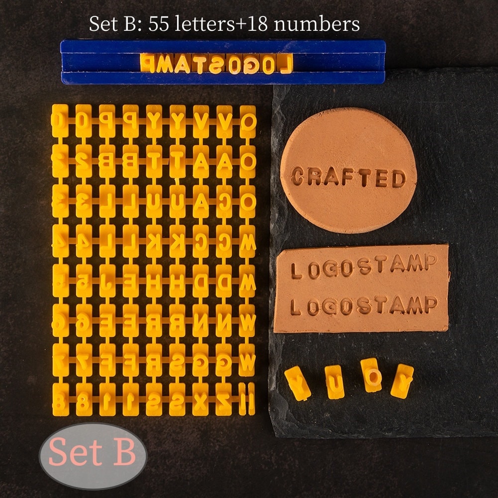 Mini Alphabet Clay Stamps, Soap Stamps, Alphabet Cookie Stamps, Number Chocolate Stamps, Cookie Numbers, Alphabet Stamps