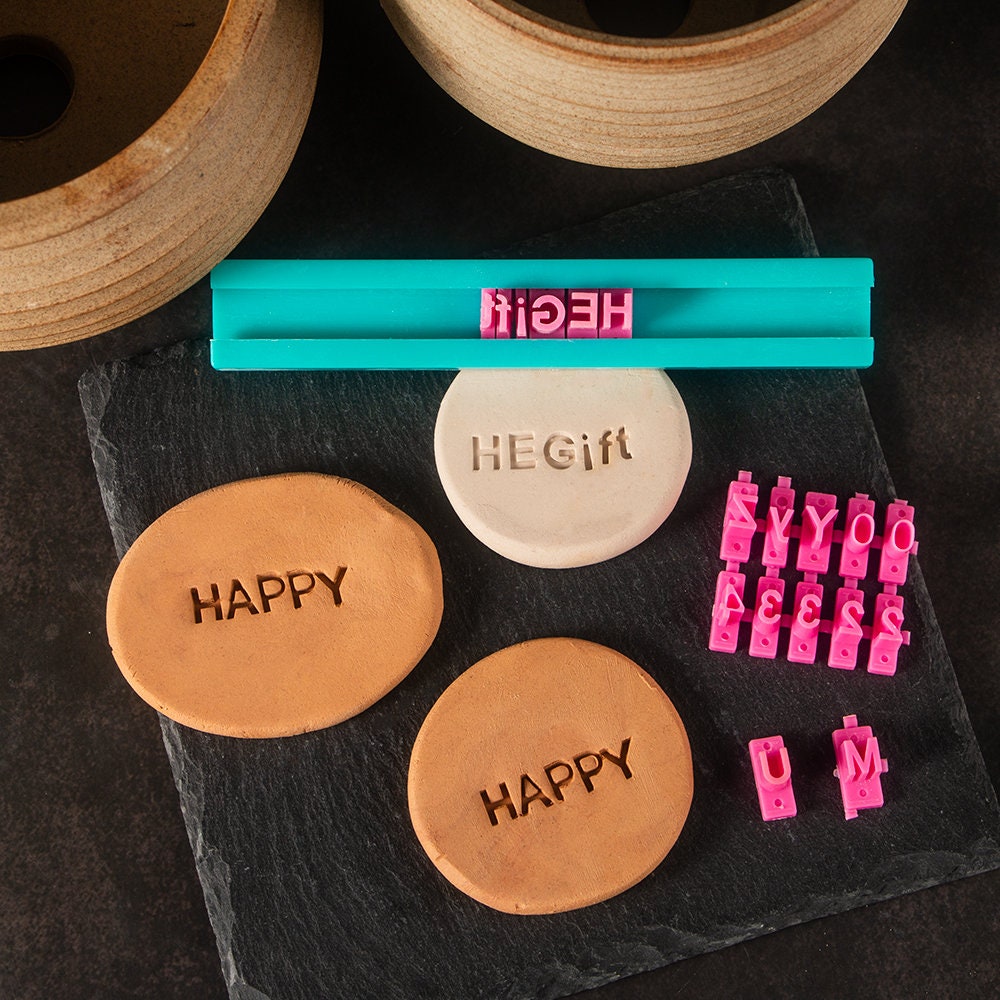 Mini Alphabet Clay Stamps, Soap Stamps, Alphabet Cookie Stamps, Number Chocolate Stamps, Cookie Numbers, Alphabet Stamps