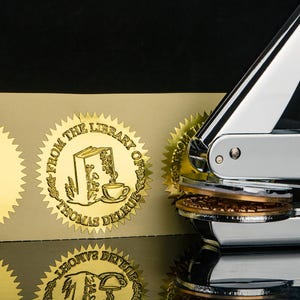 Grabador personalizado / Grabador de iniciales / Grabador de biblioteca / De la biblioteca de / Regalos para amantes de los libros / Grabador de bodas / Grabador de logotipos