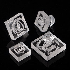 Jabón hecho a mano, Sello de jabón, Sello para iniciales de cerámica, Sello de cerámica personalizado, Firma de arcilla personalizada, Molde de jabón natural