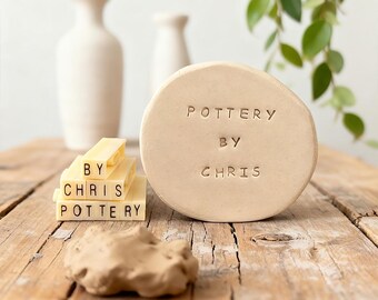 Pottery Stamp Letters, Clay Letters Stamps, Pottery Stamp, Clay Stamp Set, Pottery Tool, Letter Stamp Mold, Numbers for Clay