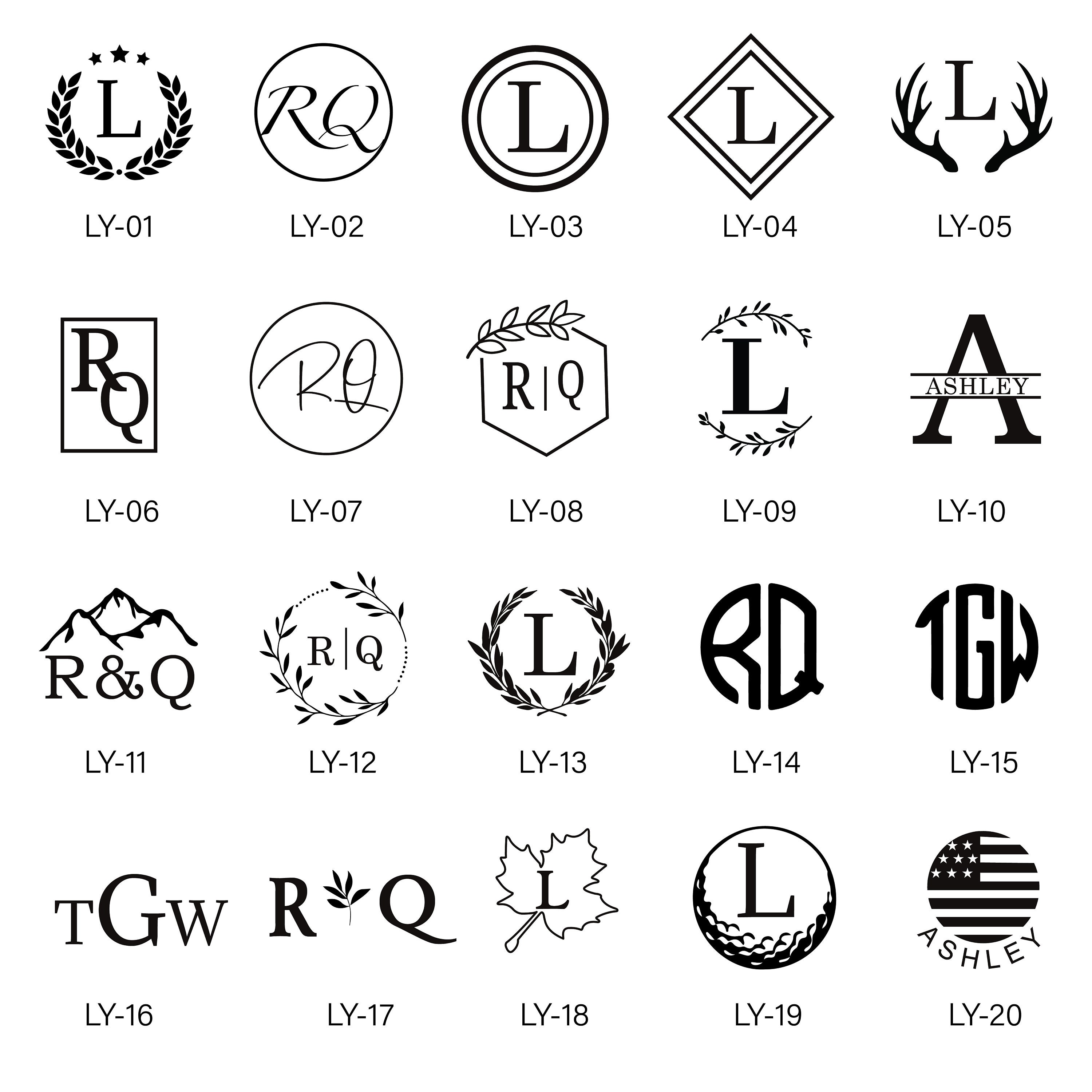 Mini Letter Stamp, Monogram Loyalty Stamp, Stamp For Diy Crafts, Loyalty Card Stamp, Custom Card Stamps Logo, Teacher/Library Stamp