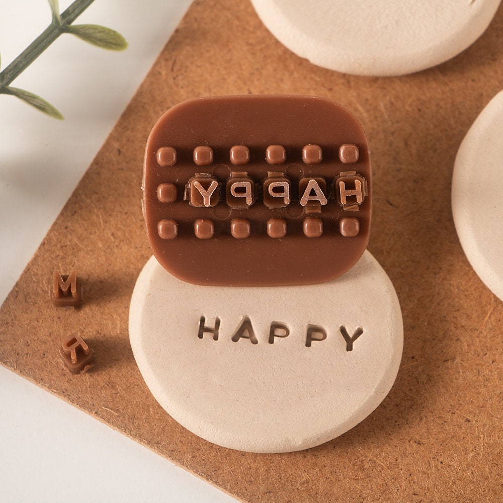 Mini Alphabet Clay Stamps, Soap Stamps, Alphabet Cookie Stamps, Number Chocolate Stamps, Cookie Numbers, Alphabet Stamps