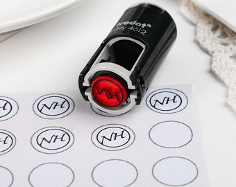 thumbnail image 2 of Custom Self-Inking Loyalty Card Stamp – 1/2” Image, 5 Ink Colors, 4 Mount Colors, 1000s Impressions, Logo/Text Options 2 of 11