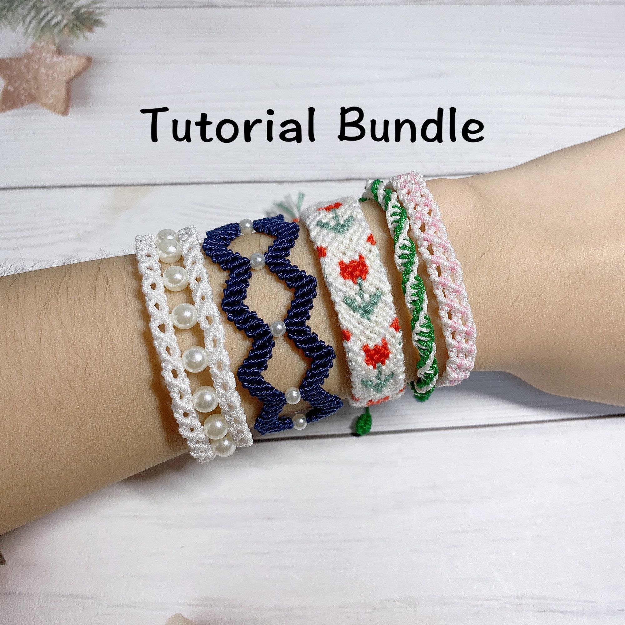 Leaf Friendship Bracelet Pattern - Super Easy Tutorial!