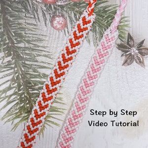 Heart Macrame Bracelet Tutorial for Ocean and Beach, Friendship Bracelet Pattern, Adjustable Handmade Woven & Braided Bracelets