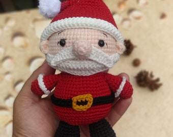 AMIGURUMI SANTA || Santa Claus Crochet Pattern