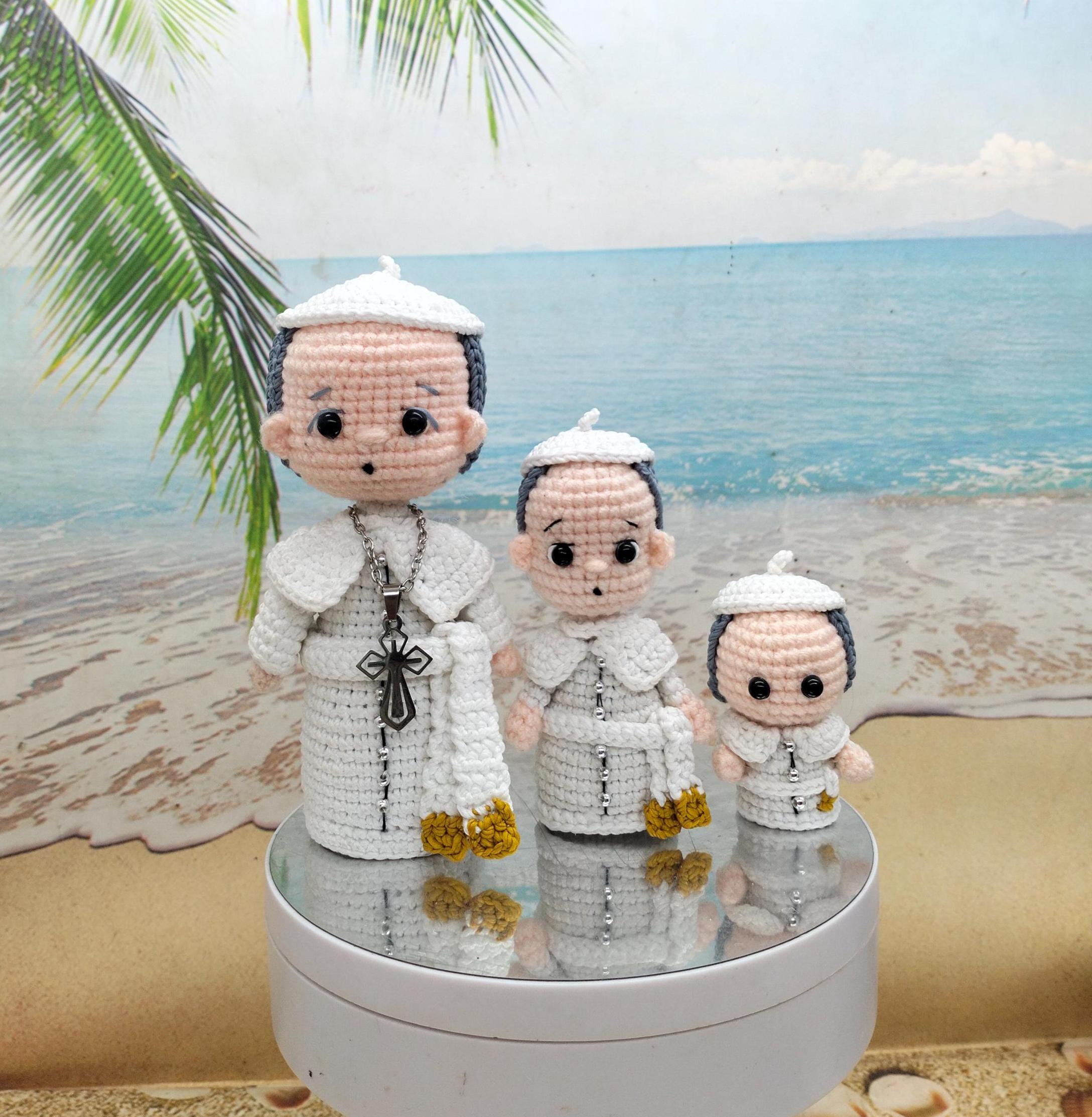BUNDLE PDF Pattern|| Pope Francis Crochet Pattern