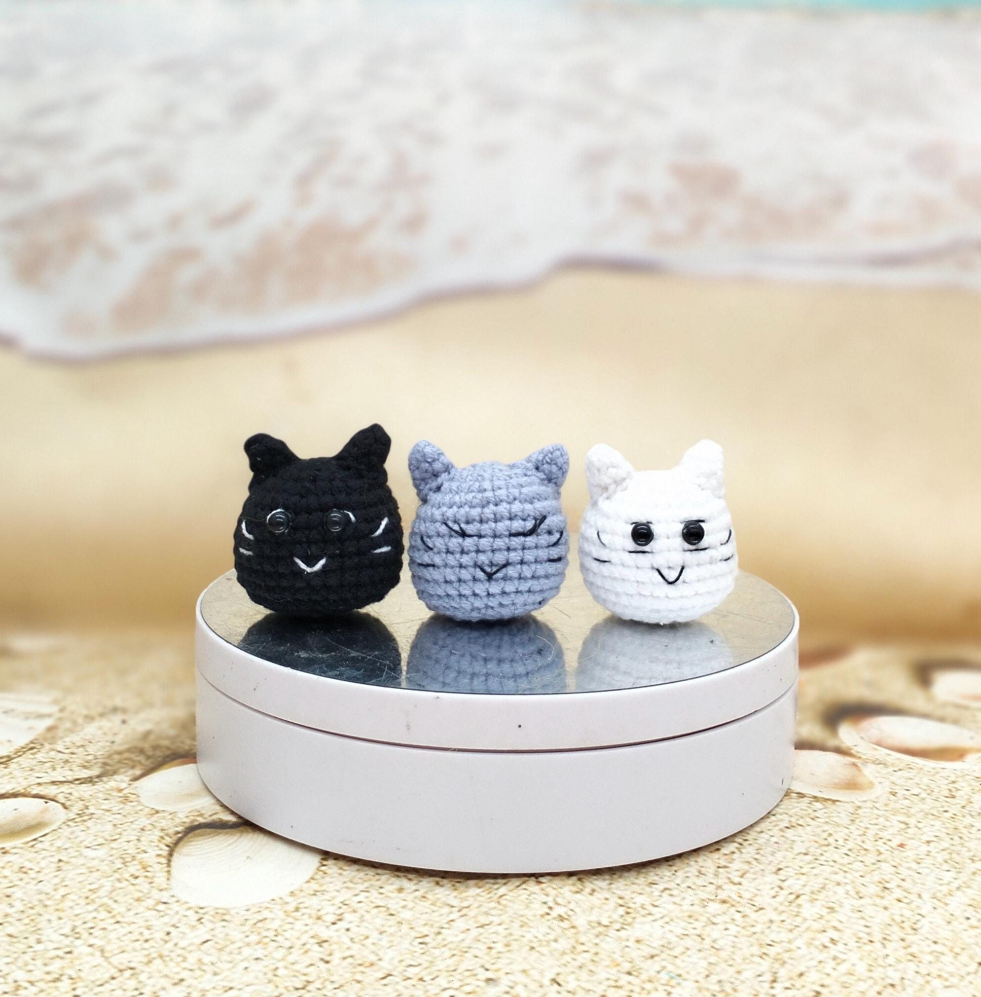 パターンバンドル アミグルミ || ミニティーンヘッドキーホルダー