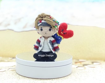 Patrón Amigurumi // BTS Taehyung y Mini Tata