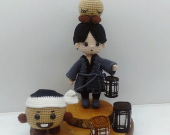 Patrón Amigurumi // BTS Suga Dalmajung y Mini Shooky