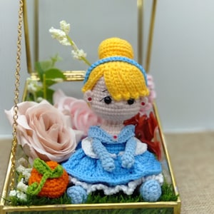 Amigurumi Pattern || Princess Cinderella Crochet Pattern