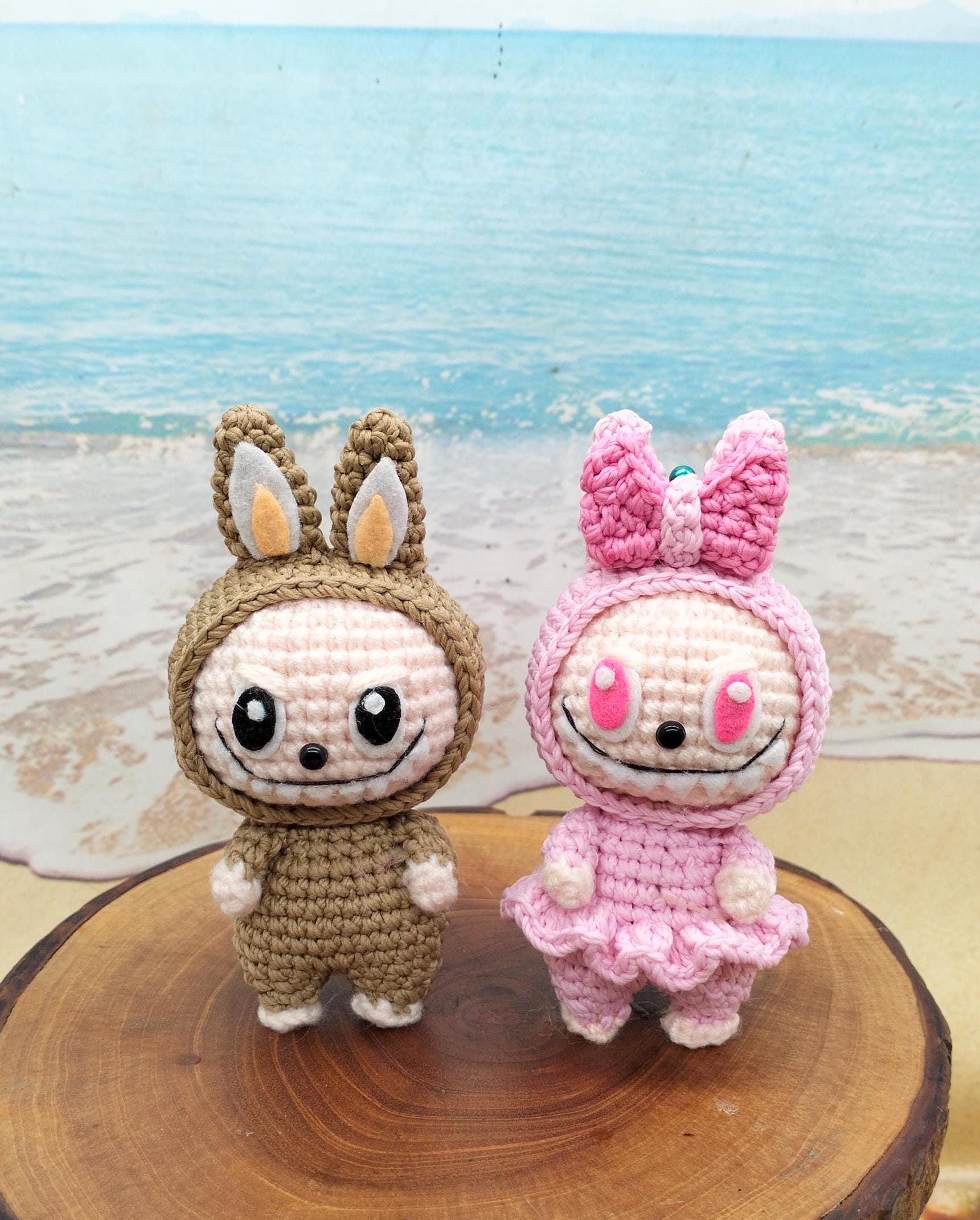 ぬいぐるみ LABUBU38cm ZIMOMO LABUBU 改造版 38cm バージョン ぬいぐるみ ラブブ