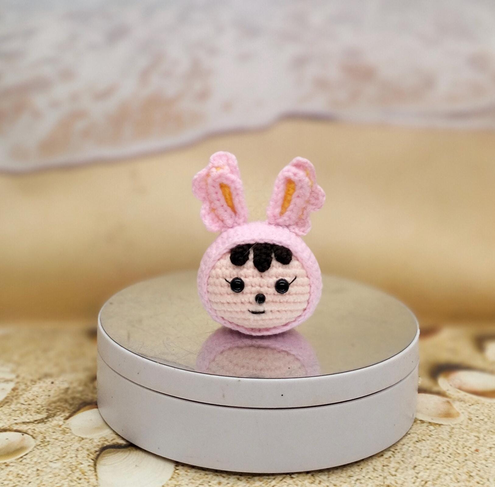 PATTERN Bundle AMIGURUMI || Miniteen Head Keychain Crochet Pattern