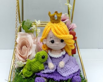 Amigurumi Pattern || Princess Rapunzel Crochet Pattern
