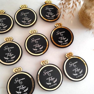 Wedding Favors Magnet, Acrylic Wedding Magnets, Thank You Favors, Favors For Guests, Fridge Magnet