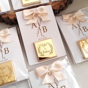 Bomboniere personalizzate per matrimoni, bomboniere per ospiti, caffè e cioccolato, bomboniere per matrimoni, cioccolato per fidanzamento, biglietti di cioccolato di lusso