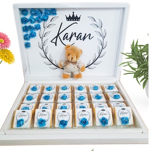 Baby Boy Chocolate, Baby Custom Chocolate, Baby Shower Favors, Party Favors, Welcome Baby Gift