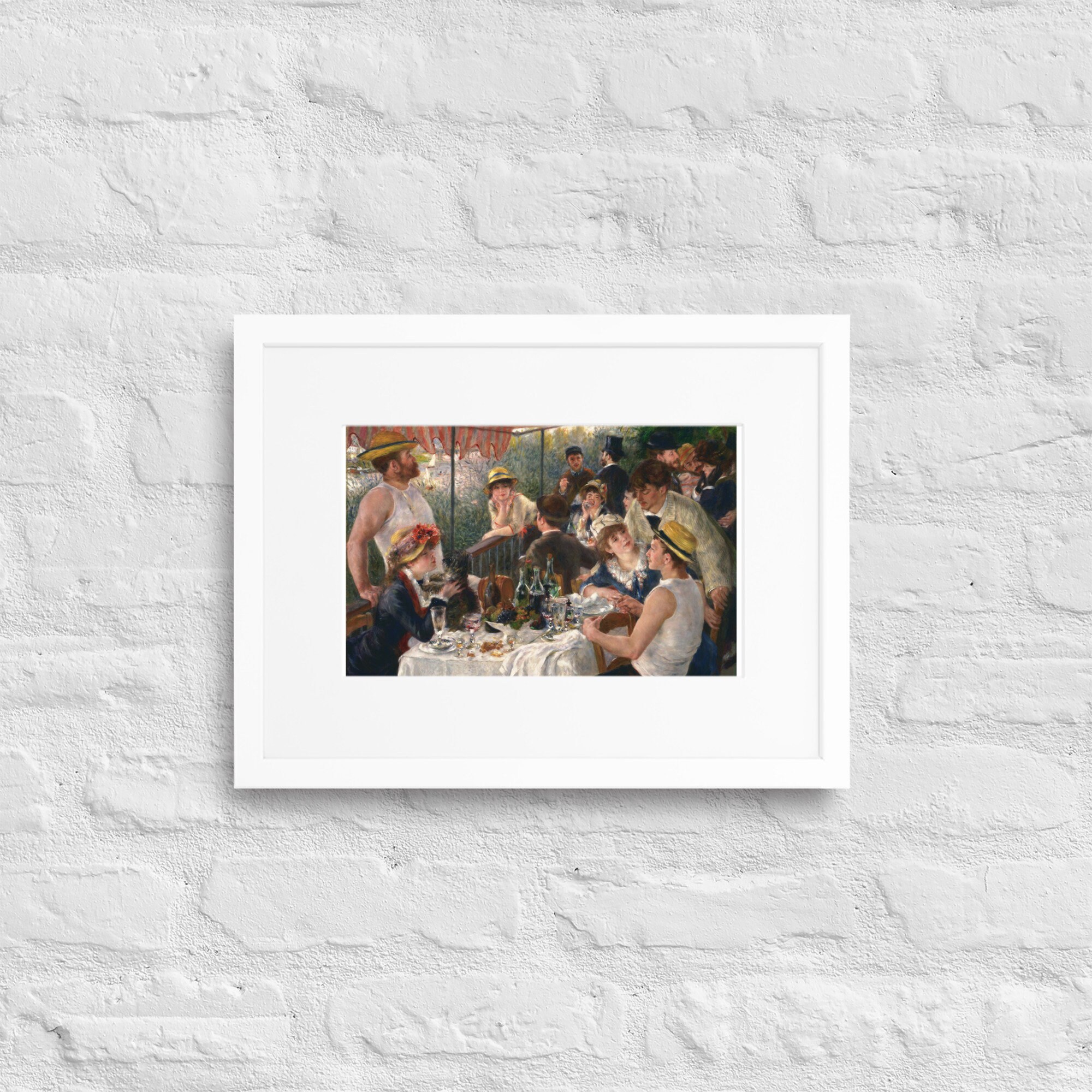 Pierre Auguste Renoir, Luncheon of the Boating Party (between 1880-1881 ...