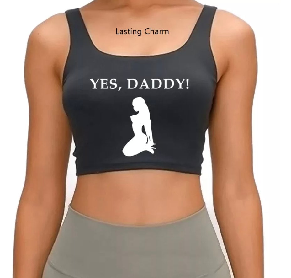 Yes Daddy Hotwife Crop Adult Party Outfit - Etsy